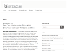 Tablet Screenshot of gamescrack.org